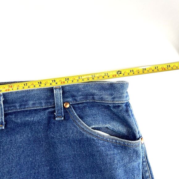 Wrangler 13MWZ Cowboy Cut Jeans - Blue Size 50x32 - Picture 7 of 10